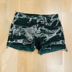 Vintage Havana Bleach Dyed Shorts